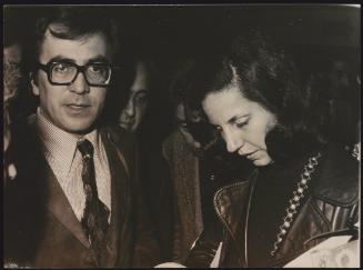Isabel Allende with her husband Romilio Tamburi