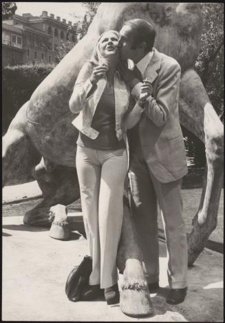 Loretta Goggi with Pippo Baudo 