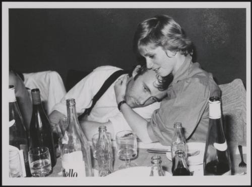 English musician Phil Collins and his second wife, Jill Tavelman