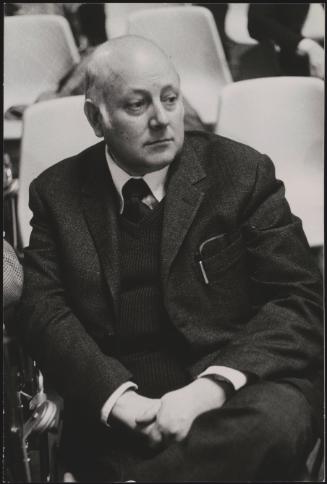 Portrait of politician Enzo Modica (PCI)