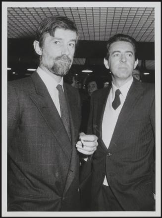 Portrait of Mario Monti and Carlo Scognamiglio