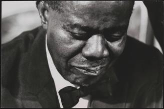 Portrait of singer Louis Armstrong