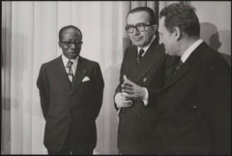 Portrait of politician Giulio Andreotti
