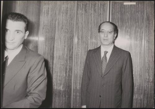 Portrait of Christian Democrat Emilio Colombo 