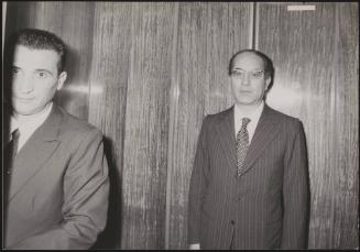 Portrait of Christian Democrat Emilio Colombo 