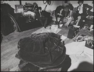 Mick Jagger and Bill Wyman of the Rolling Stones 