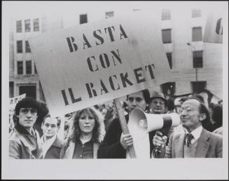 An anti Camorra protest in Naples, October 1982