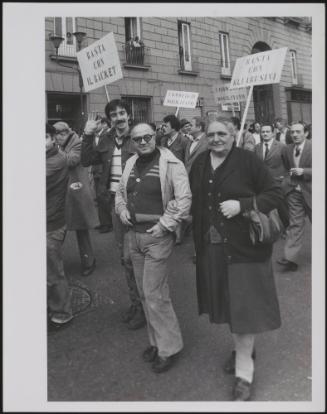 An anti Camorra protest in Naples, October 1982