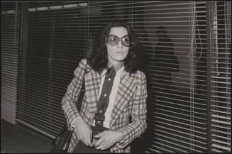 Portrait of a woman, from a series on "Number One" night club drugs trial