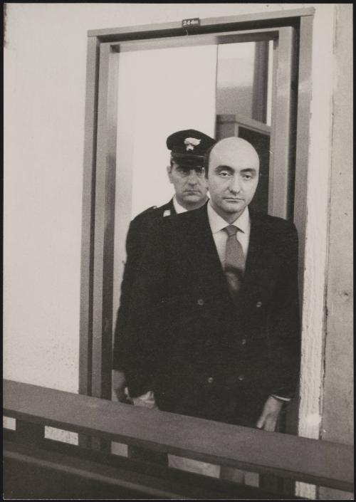 The murderer Marino Vulcano, who fell in love and was briefly married to the former vice-director of Rebibbia, the notorious Roman prison