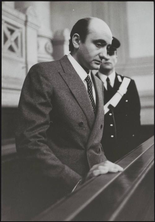 Marino Vulcano in the courthouse