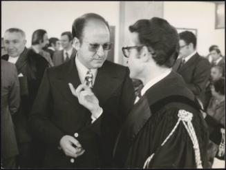 Portrait of the lawyer Aldo Romeo 