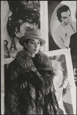 Portrait of actress Sonia Ciuffi