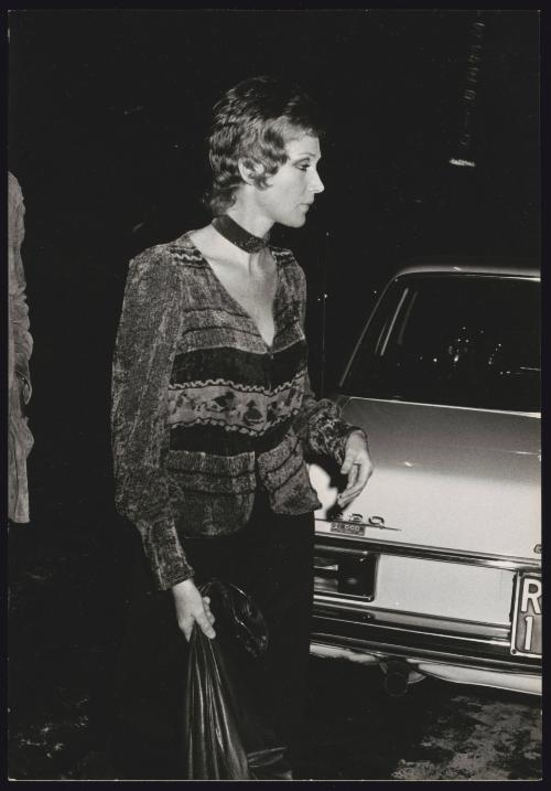 Portrait of actress Carla Gravina 