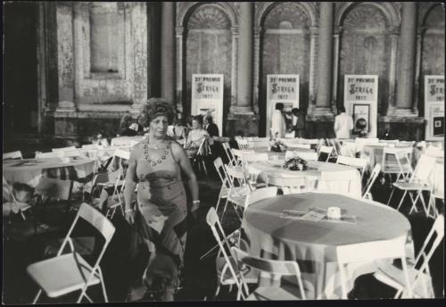 1977. The 31st Strega Prize held in The Nymphaeum at The Villa Giulia. 