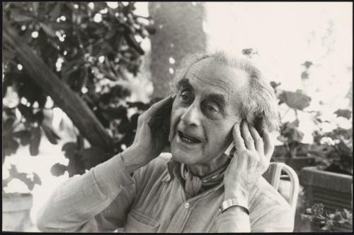 Portrait of artist Man Ray