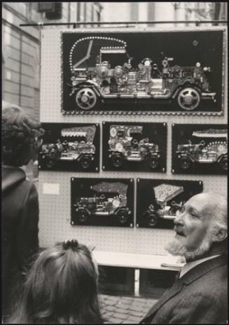 Display of relief collages