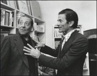Poet Sandro Penna and filmmaker Pier Paolo Pasolini 