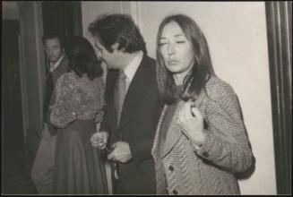 Politician Alexandros Panagoulis and his partner, journalist Oriana Fallaci