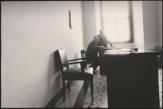 At the Ministry for Education offices