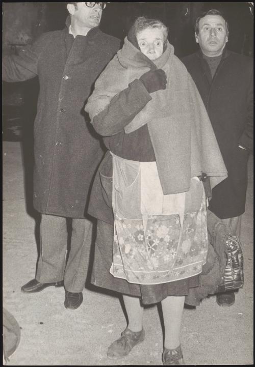 Three survivors of the Belice earthquake
