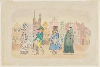 Walking Through the Town