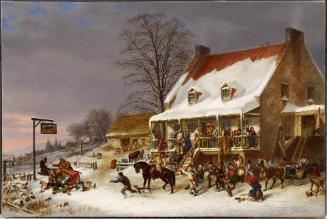 Breaking Up of a Country Ball in Canada, Early Morning