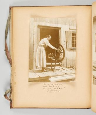 The big wheel of Newfoundland [Page 39 of Quebec I; from collection of Canadian albums compiled by Edith S. Watson, 1890s-1930s]