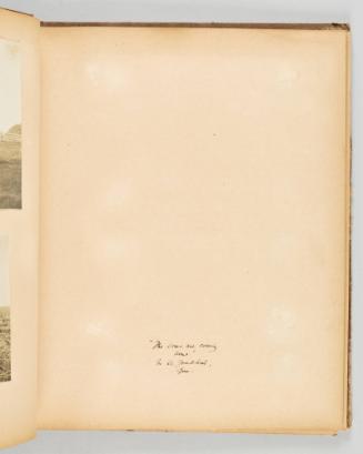 "The cows are coming home" In St. Joachim, Que. Page 11 of Quebec II; from collection of Canadian albums compiled by Edith S. Watson, 1890s-1930s
