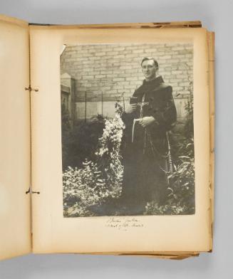 Brother Julian East of St. Anne. Page 29 of Ste Anne de Beaupré; from collection of Canadian albums compiled by Edith S. Watson, 1890s-1930s