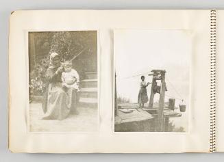 [Feeding the baby; fetching water] [Page 48 of The Doukhobors I album]