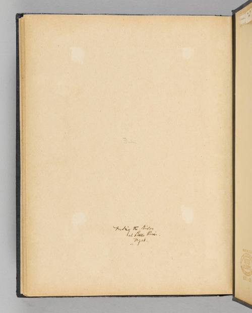 Fording the river at Little River, Nfld. [Page 50 of Happy Voyages with Queenie album]