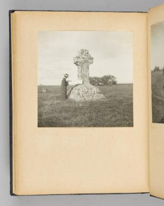 [Acadian burying ground] [Page 46 of Happy Voyages with Queenie album]