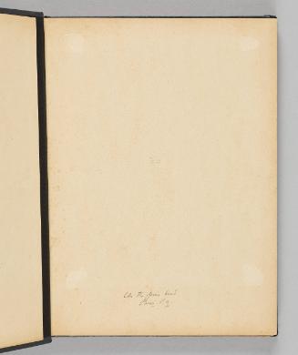 On the pier head, P.Q. [Page 1 of Happy Voyages with Queenie album]