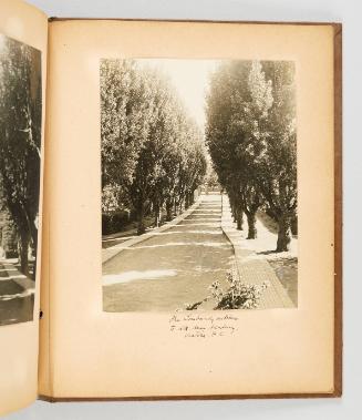The Lombardy entrance to Ste. Anne Academy, Victoria B.C. [Page 49 of Victoria, BC album]