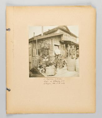 A Japanese fisherman's home in Steveston, B.C., shingled with B.C. cedar [page 33 of Alert Bay, Queen Charlotte Islands, and Victoria, B.C. album]