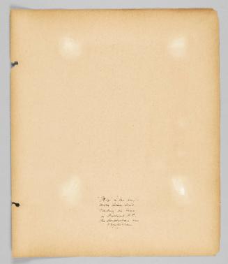 "Mike" in his hand-woven linen suit tending his bees in Brilliant, B.C. The Doukhobors are vegetarians [Page 9 of Children album]