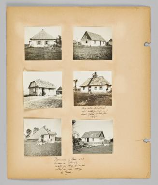 [Traditional Russian homes in the Canadian Prairies] [Page 28 of New Canadians album]