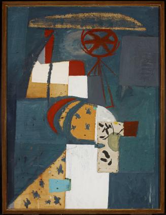 In Grey with Parasol