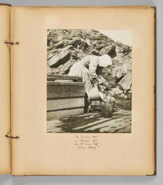 The "public well" in Burgeo, Nfld. has to serve the whole community! [Page 11 of Wells and Pots album]
