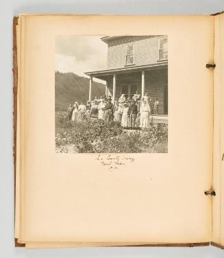 In a Community village, Grand Forks, B.C. [Page 74 of The Doukhobors II album]