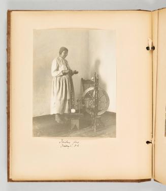 Twisting flax, Brilliant, B.C [Page 12 of The Doukhobors II album]