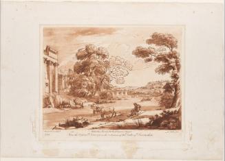 Pastoral Landscape, Plate No. 85 from the Liber Veritatis