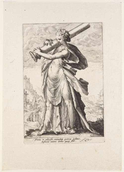 Fortitude  Plate 6 from the Seven Virtues