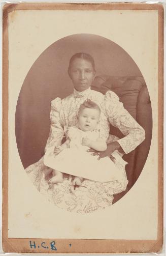 H.C. Bovell with Nanny, Barbados