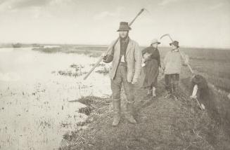 Coming Home from the Marshes   Plate no.1 from "Life and Landscape on the Norfolk Broads"