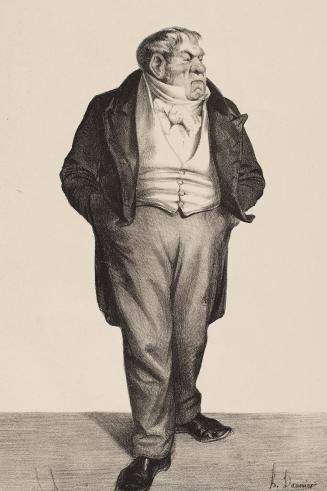 Mr. Baill (Claude Bailliot), Plate 312 from La Caricature, No. 149, Sept. 12, 1833