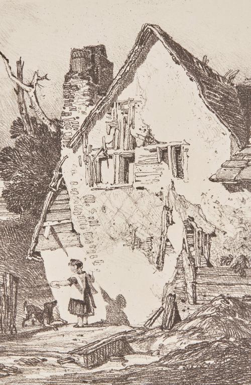 Lakeham Near Norwich plate 40 from Liber Studiorum