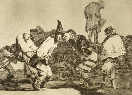 Carnival folly (Disparate de Carnabal)  Plate 14 from "Los Proverbios"