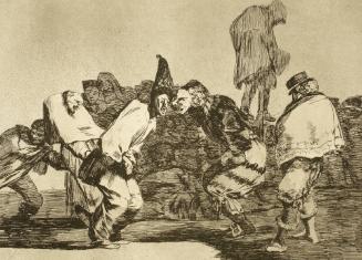 Carnival folly (Disparate de Carnabal)  Plate 14 from "Los Proverbios"